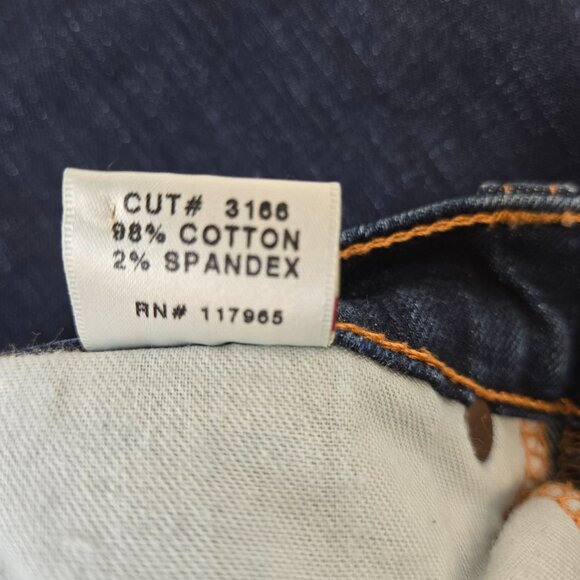 J Brand Straight Leg Dark Wash Jeans in Ink Size 27 - Picture 8 of 8